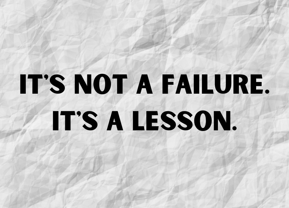 You Are Not a Failure